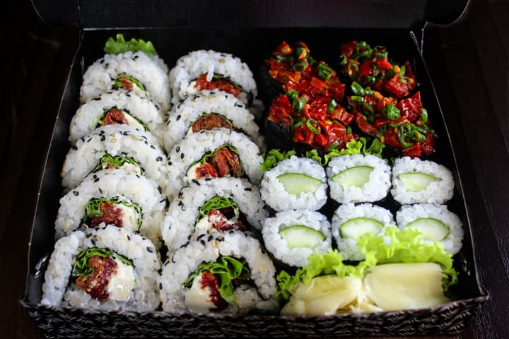 Combo vegetariano · 20 peças